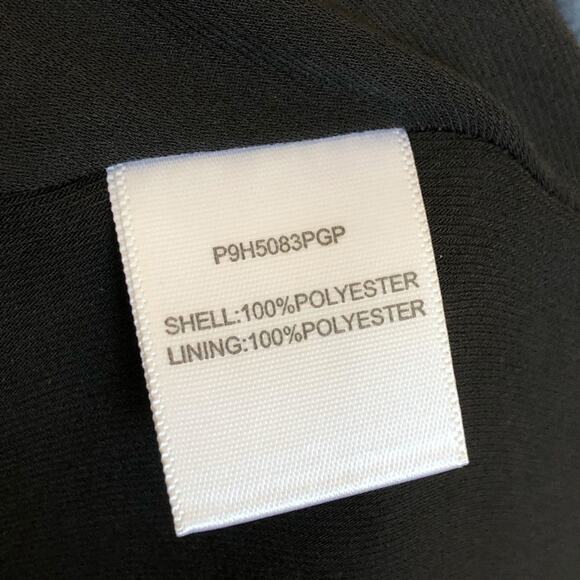 PARKER Black Floral Ruffled Mini Dress Small Colorful Glam NWT - Picture 5 of 7